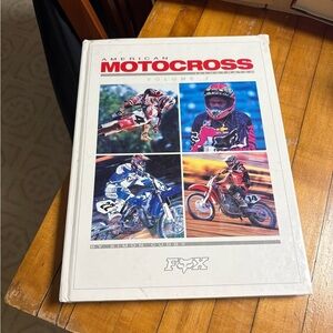 Fox American Motocross Volume 2 Book with Red and Blue Highlights